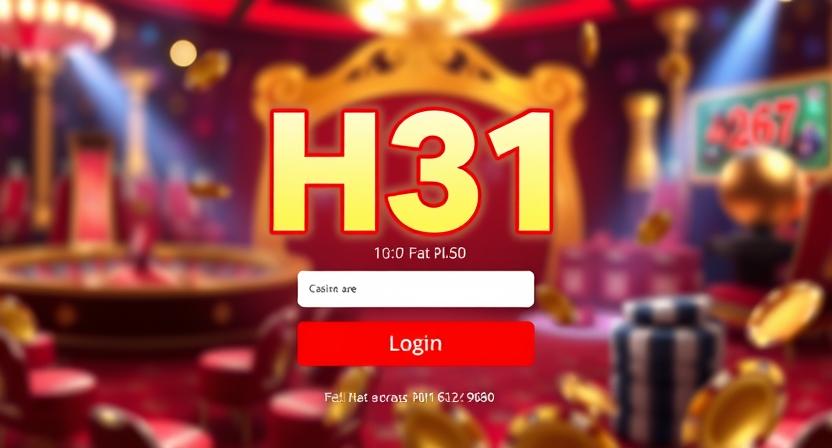 Secure and fast H31 login screen